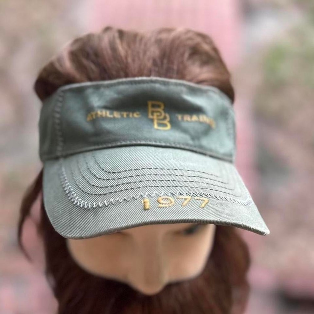 Bugle boy visor sage green 1977 authentic training hat‎